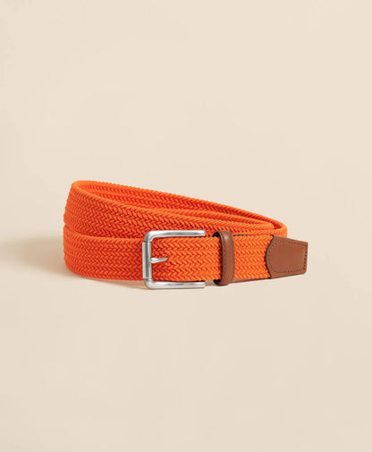 Rubber & Leather Belt With Stretch | Brooks Brothers sale