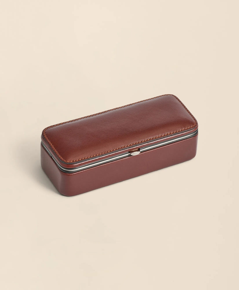Travel Dominoes Game With Calfskin Case | Brooks Brothers for sale