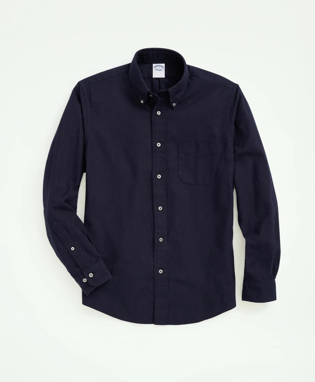Portuguese Flannel Polo Button Down Collar Shirt | Brooks Brothers for sale