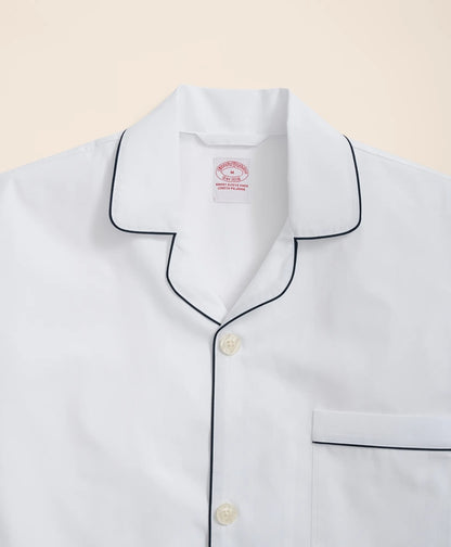 Cotton Broadcloth Short Pajamas | Brooks Brothers discount
