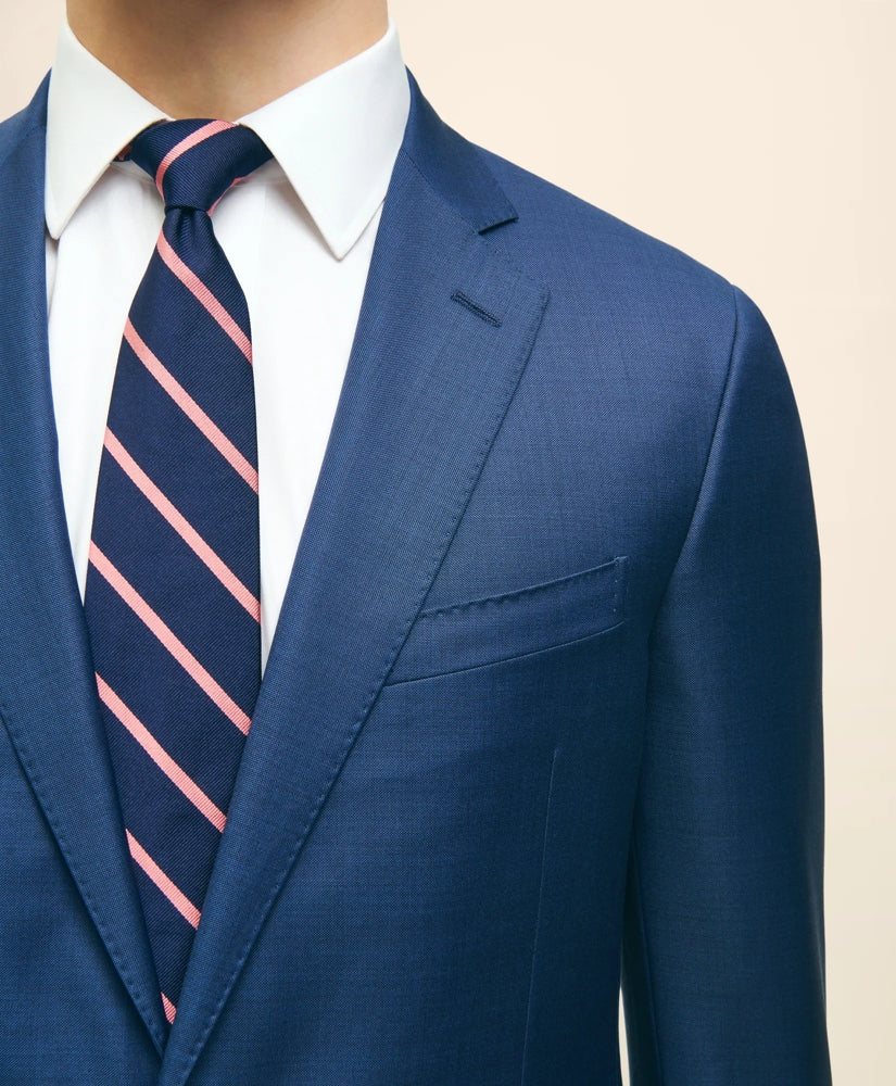 Classic Fit Wool Sharkskin 1818 Suit | Brooks Brothers online