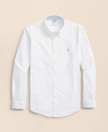 Stretch Non-Iron Oxford Button-Down Collar Sport Shirt | Brooks Brothers online shop