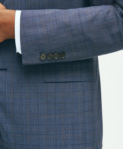 Classic Fit Wool Checked 1818 Suit | Brooks Brothers outlet