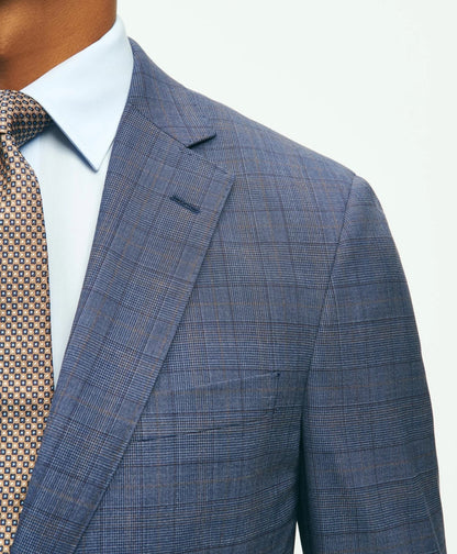 Classic Fit Wool Checked 1818 Suit | Brooks Brothers outlet