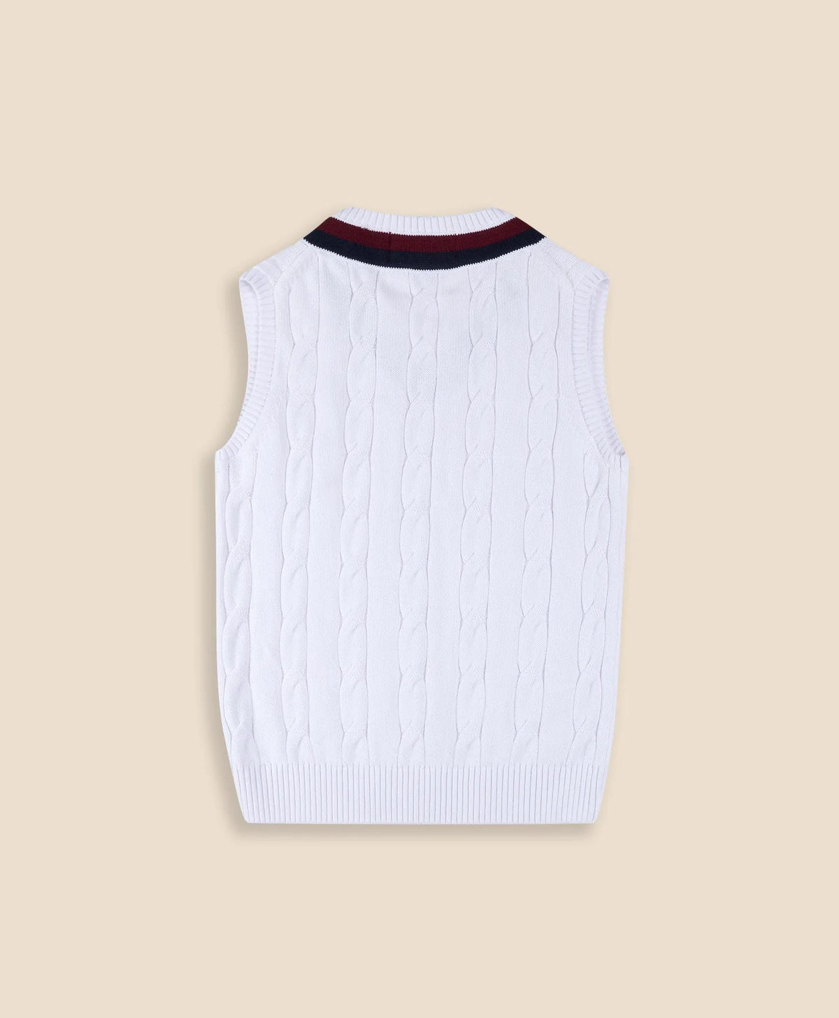Boys Classic Cable Knit Tennis Vest | Brooks Brothers outlet