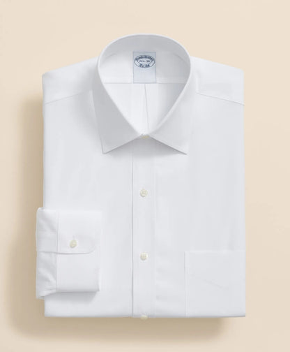 Pure Supima® Cotton Regular-Finish Ainsley Collar, Dress Shirt | Brooks Brothers sale