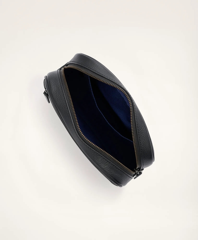 Pebbled Leather Dopp Kit | Brooks Brothers on sale
