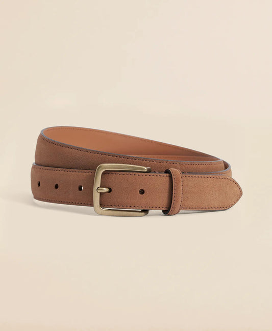 Suede Dress Belt | Brooks Brothers on sale