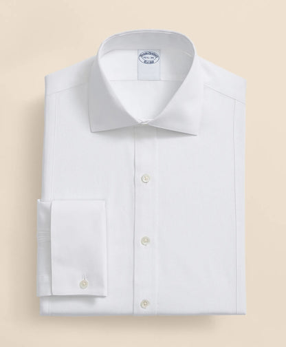 Supima® Cotton Poplin English Collar, Pique Bib Tuxedo Shirt | Brooks Brothers on sale