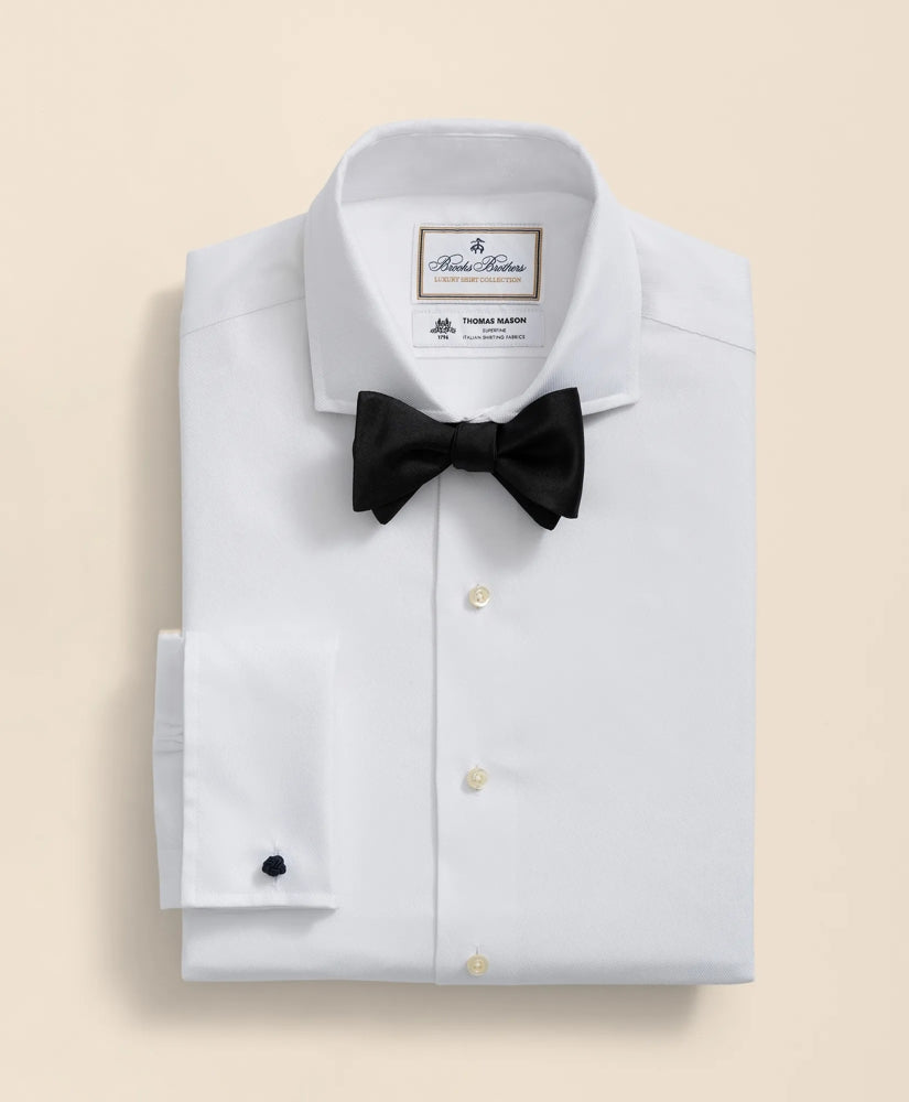 Brooks Brothers X Thomas Mason® Cotton Twill Londoner Collar Dress Shirt | Brooks Brothers on sale