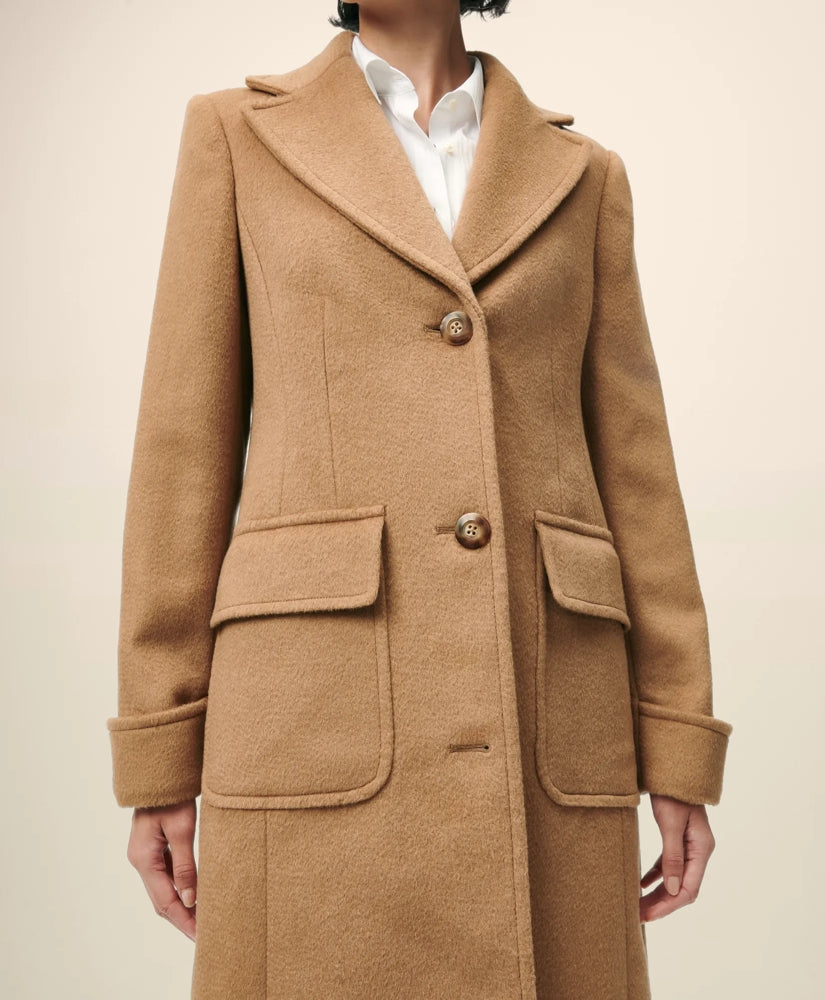 Camel Hair Polo Coat | Brooks Brothers on sale
