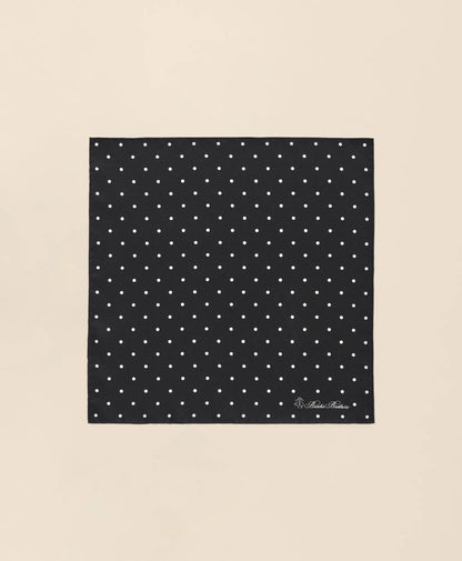Small Dot Silk Pocket Square | Brooks Brothers online