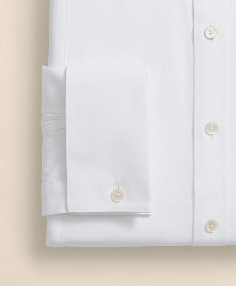Supima® Cotton Poplin English Collar, Pique Bib Tuxedo Shirt | Brooks Brothers on sale