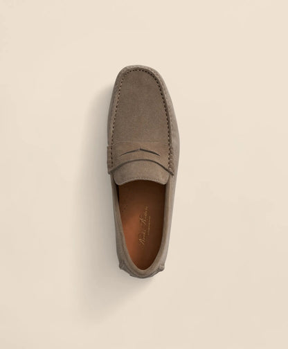 Jefferson Suede Driving Moccasins | Brooks Brothers sale