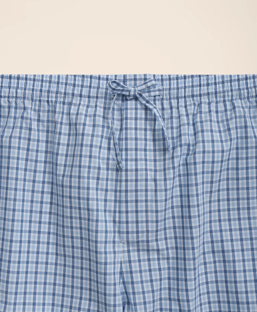 Cotton Broadcloth Gingham Pajamas | Brooks Brothers discount