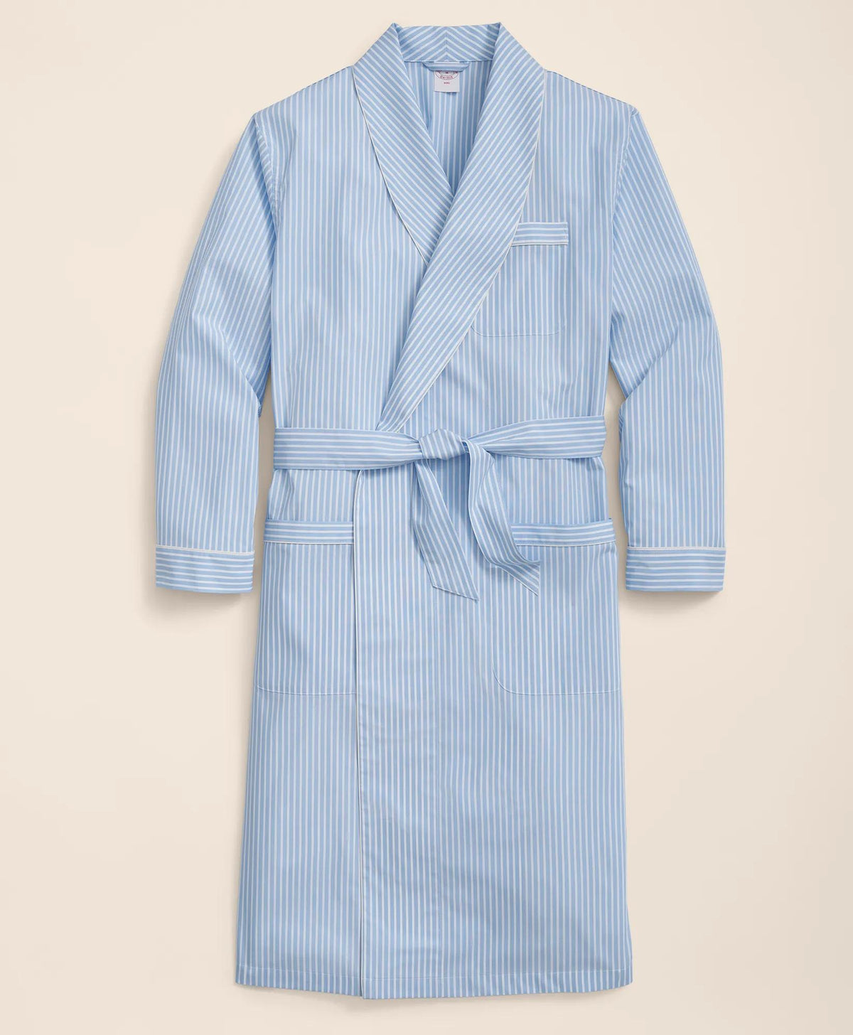 Cotton Broadcloth Bengal Striped Robe | Brooks Brothers discount