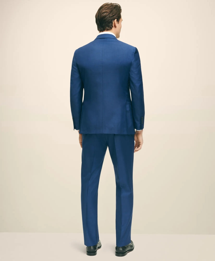 Classic Fit Wool Sharkskin 1818 Suit | Brooks Brothers online