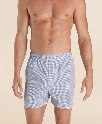 Cotton Broadcloth Small Check Boxers | Brooks Brothers for sale
