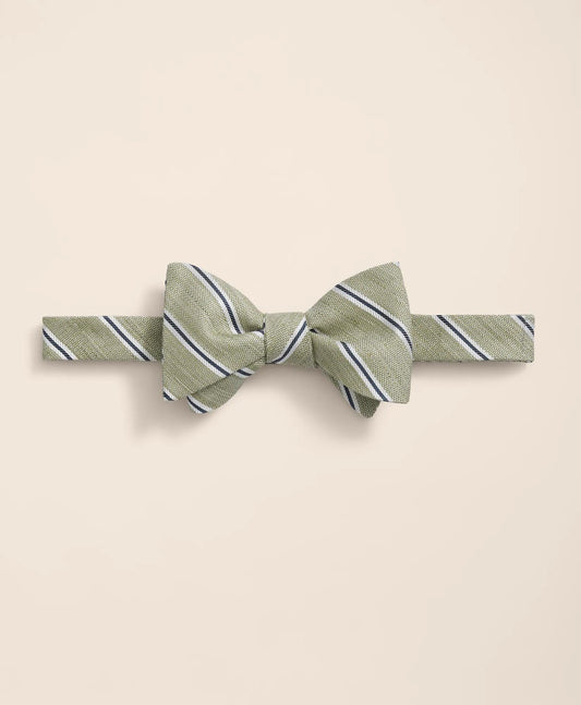 Silk-Linen-Cotton Bow Tie | Brooks Brothers for sale