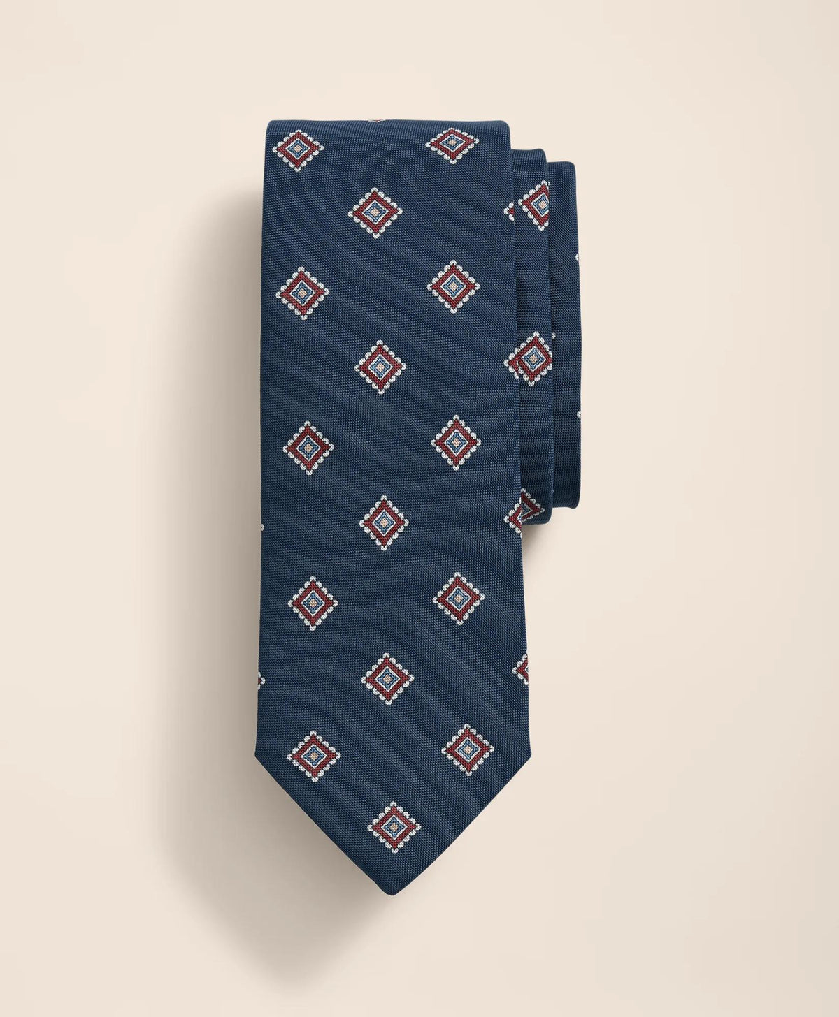 Silk-Cotton Medallion Tie | Brooks Brothers sale