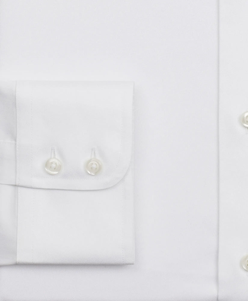 Stretch Supima® Cotton Non-Iron Twill Button-Down Collar Dress Shirt | Brooks Brothers online