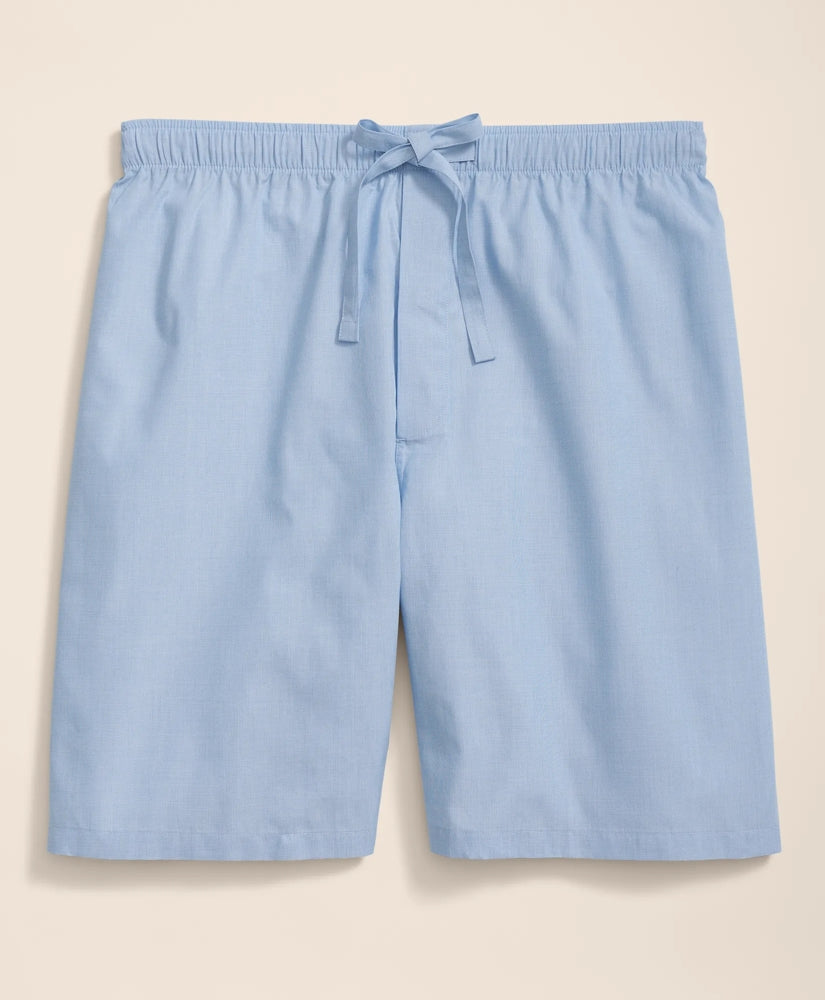 Cotton Broadcloth Short Pajamas | Brooks Brothers outlet
