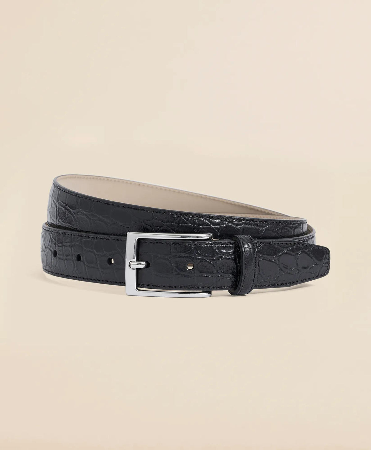 Leather Embossed Belt | Brooks Brothers sale