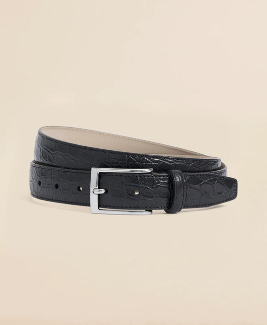 Leather Embossed Belt | Brooks Brothers sale