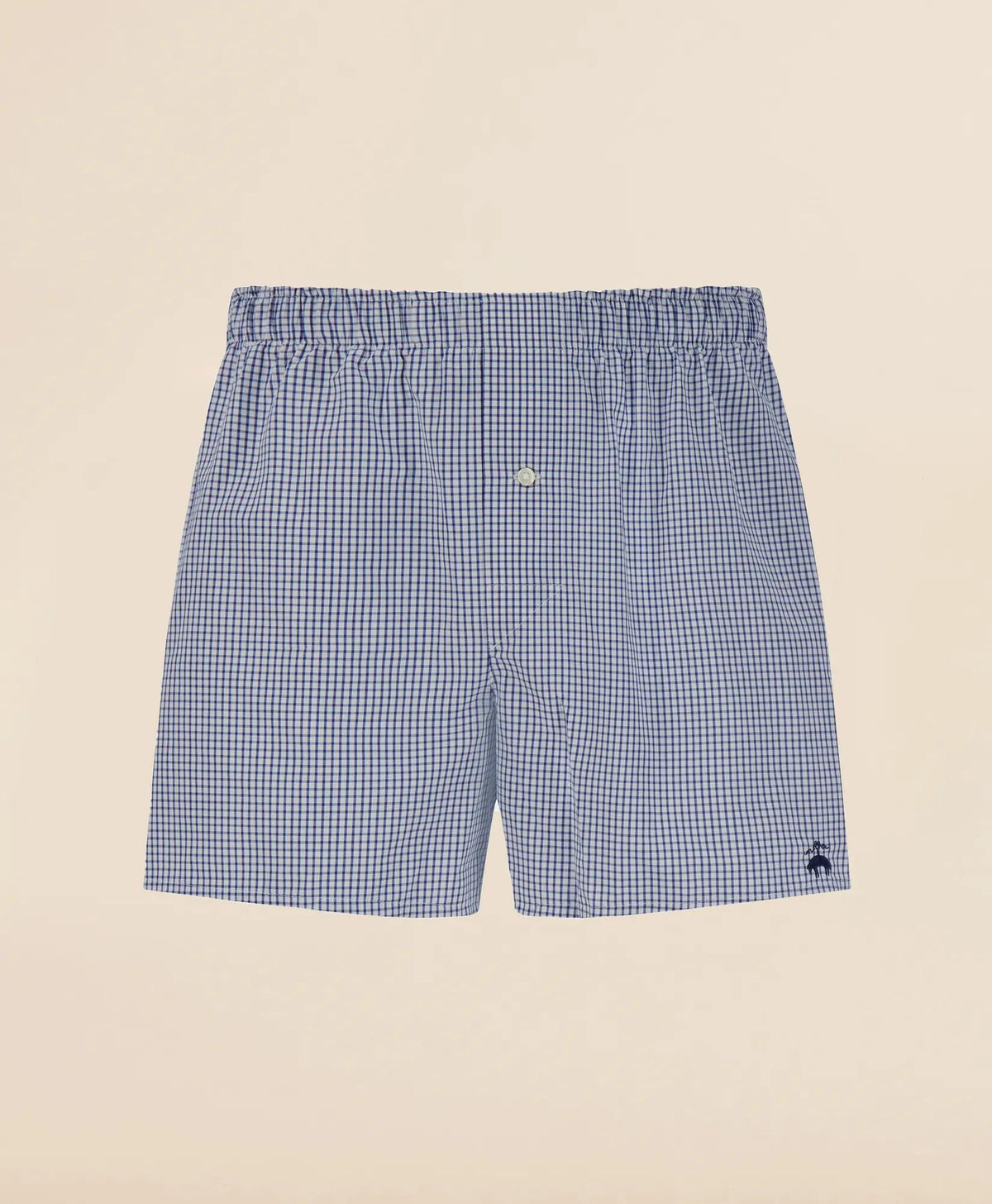 Slim Fit Cotton Broadcloth Check Boxers | Brooks Brothers online