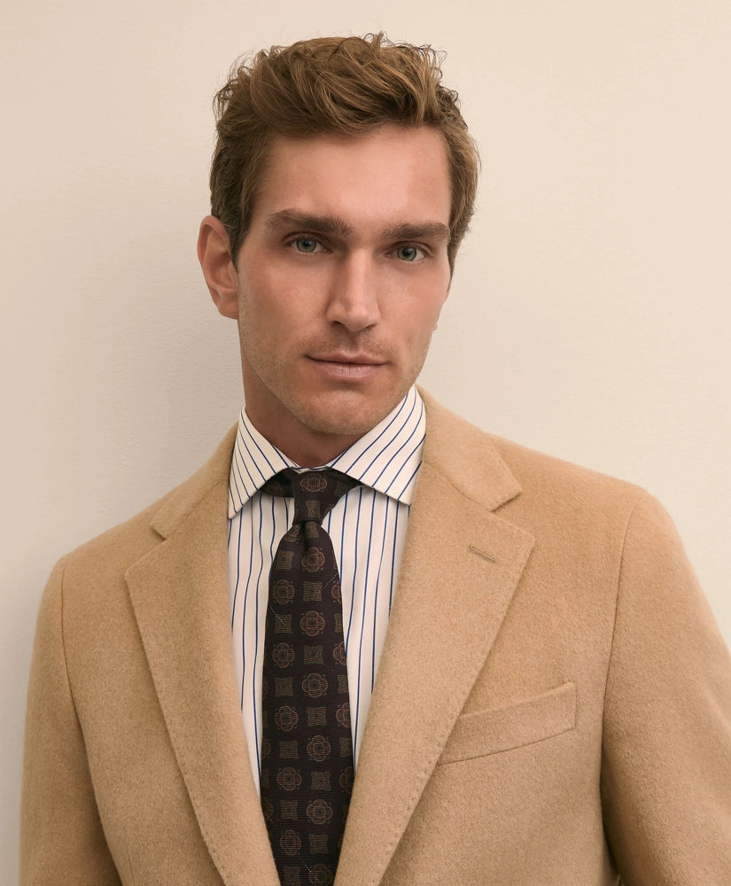 Classic Fit Camel Hair Twill 1818 Sport Coat | Brooks Brothers outlet