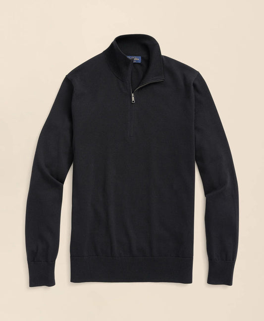 Big & Tall Supima® Cotton Quarter-Zip Sweater | Brooks Brothers online
