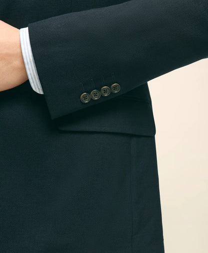 Classic Fit Stretch Wool Hopsack Blazer | Brooks Brothers on sale