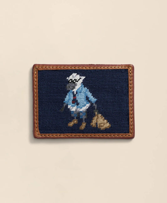 Smathers & Branson Needlepoint Card Case | Brooks Brothers discount