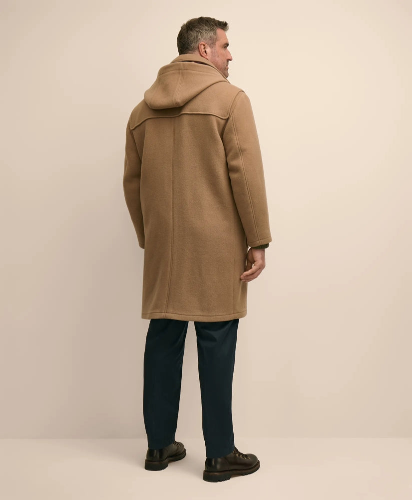 Big & Tall Classic Wool Duffle Coat | Brooks Brothers online shop
