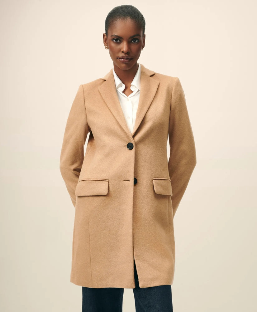 Camel Hair Car Coat | Brooks Brothers online