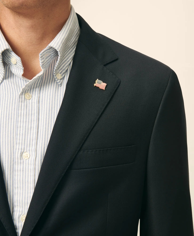 Slim Fit Stretch Saxxon™ Wool 1818 Blazer | Brooks Brothers discount