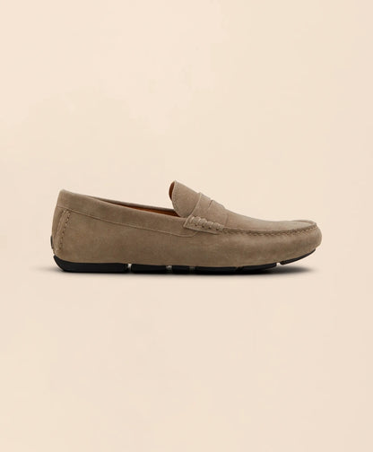 Jefferson Suede Driving Moccasins | Brooks Brothers sale