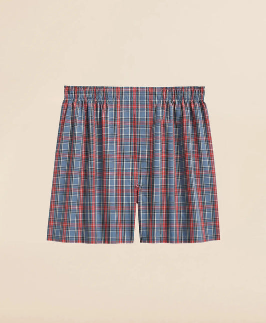 Cotton Broadcloth Tartan Boxers | Brooks Brothers on sale