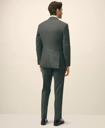 Classic Fit Wool Windowpane 1818 Suit | Brooks Brothers for sale