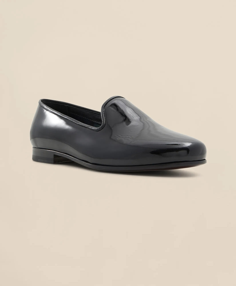Patent Leather Slip-On Dress Loafers | Brooks Brothers discount
