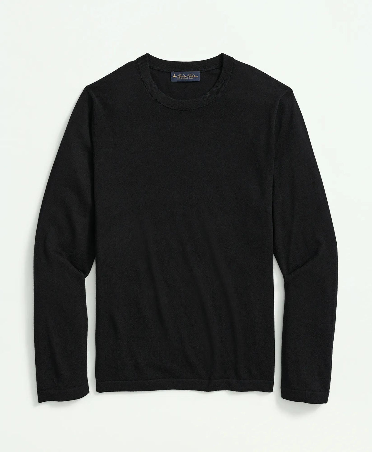 Lightweight Luxe All-Season Sweater, Crewneck | Brooks Brothers discount