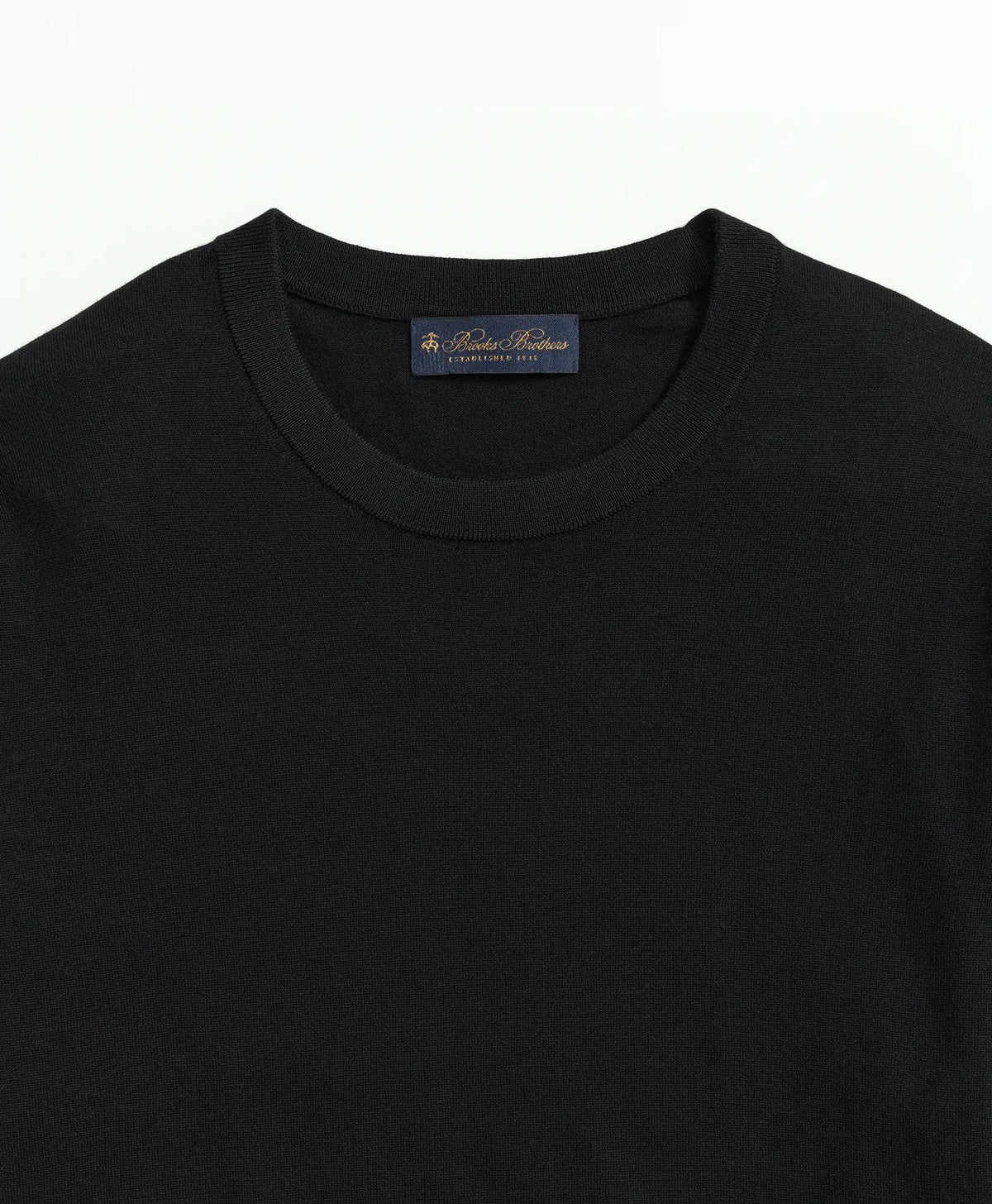 Lightweight Luxe All-Season Sweater, Crewneck | Brooks Brothers discount