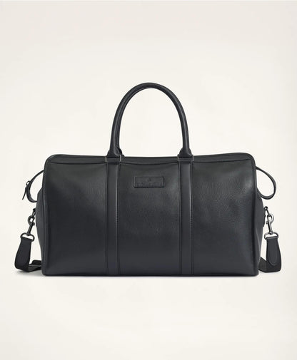 Pebbled Leather Duffel Bag | Brooks Brothers discount