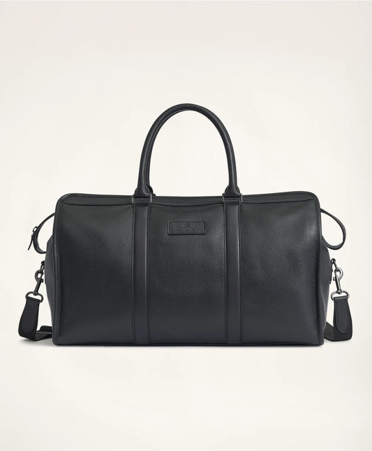 Pebbled Leather Duffel Bag | Brooks Brothers discount