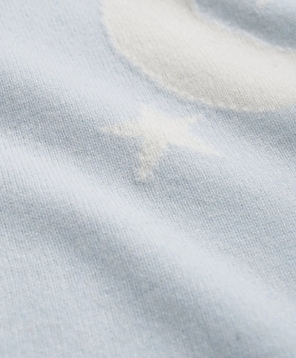 Cashmere Moon Motif Onesie | Brooks Brothers on sale