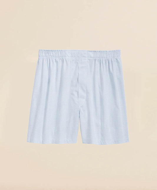 Cotton Broadcloth Double Checked Boxers | Brooks Brothers sale