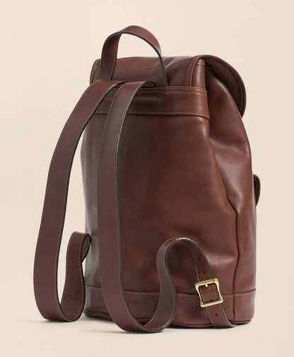 Leather Drawstring Backpack | Brooks Brothers online