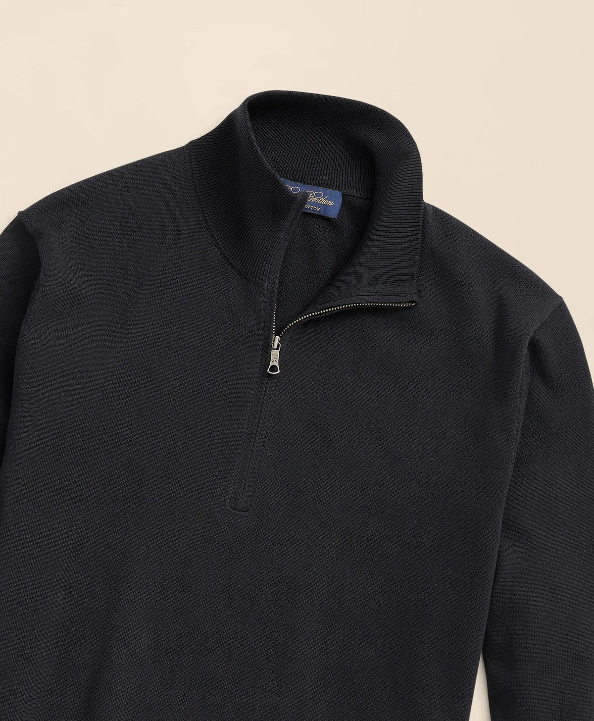 Big & Tall Supima® Cotton Quarter-Zip Sweater | Brooks Brothers online
