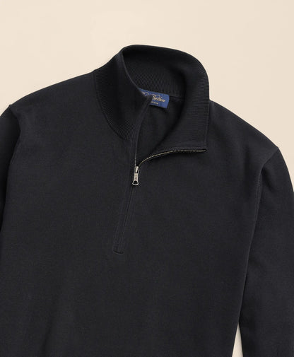 Big & Tall Supima® Cotton Quarter-Zip Sweater | Brooks Brothers online