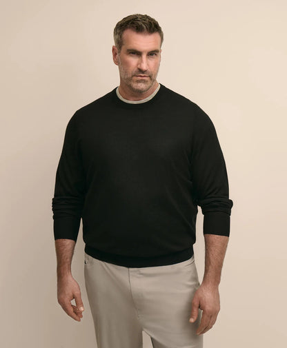Big & Tall Ultimate Merino Wool Crewneck Sweater | Brooks Brothers for sale